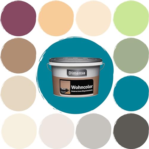 Dimensa Wohncolor Petrol (2,5 Liter)