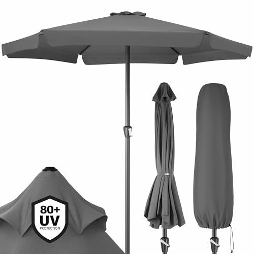 Kingsleeve Sonnenschirm 330 cm mit Kurbel