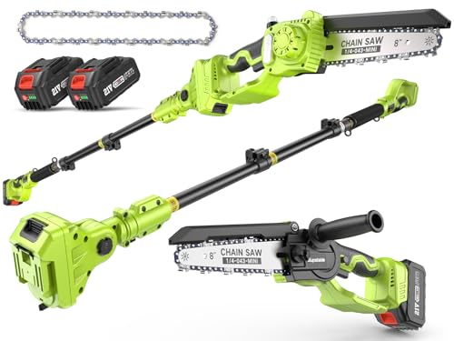 Supstable 2-in-1 Akku-Hochentaster & Mini-Kettensäge