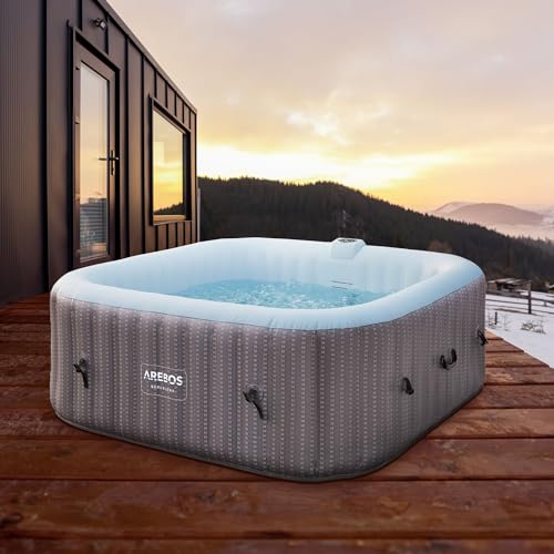 Arebos Spa Whirlpool Barcelona (eckig)