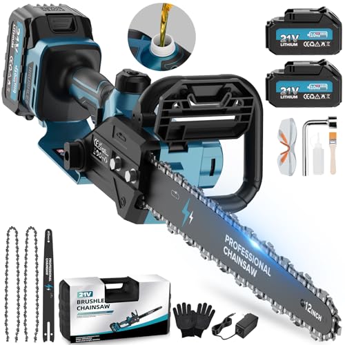 RINOXAR PowerCut X13 Akku-Kettensäge 12 Zoll